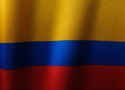 Photo Colombian flag